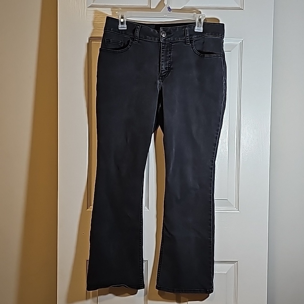 Riders by Lee Mid Rise Bootcut Dark Denim Jeans No Size Tag